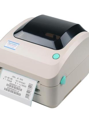 Термопринтер для печати этикеток Xprinter XP-470B + Wi-Fi (Гар...