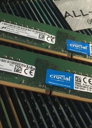 Оперативна пам`ять CRUCIAL DDR4 8GB DIMM 1.2V 1Rx8 PC4 - 2133P...