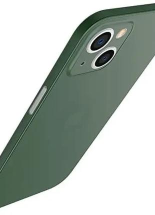 Айфон iPhone 14 ультра тонкий чохол PP 0.18 мм Green TOP Quality