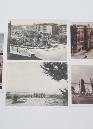 Сталинград 1957-58 год. Поштові листівки 5 шт
