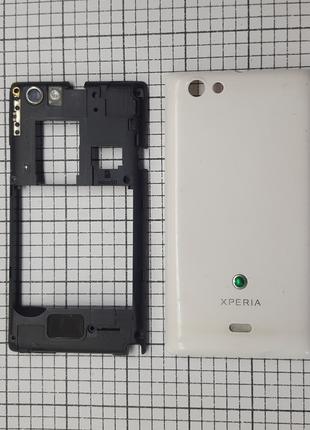 Корпус Sony ST23i / Xperia Miro для телефона Оригинал Б/У!!!