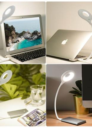 USB LED-лампа від паурбанка, яскравий USB-світильник від ноутбука