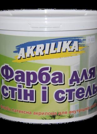 Водоэмульсионная краска для внутренних работ Akrilika 7 кг
