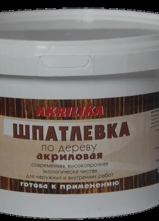 Шпаклівка по дереву 3,0 кг Akrilika