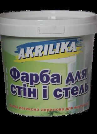 Водоэмульсионная краска Akrilika для внутренних работ 1,4 кг