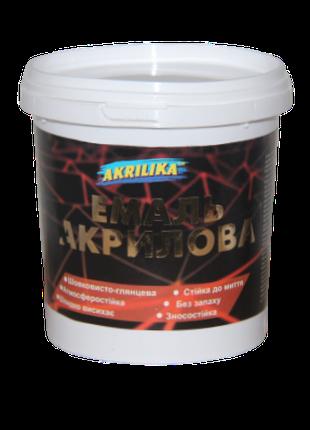 Эмаль акриловая водорастворимая Akrilika 0,4 кг