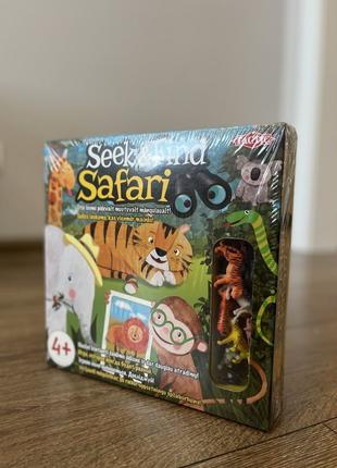 Настільна гра TACTIC Seek & Find: Safari.