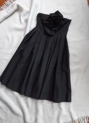 Черное платье h&m