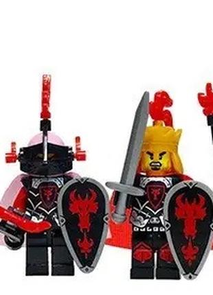 Фигурки рыцари вороны солдаты воины 8 шт для лего lego