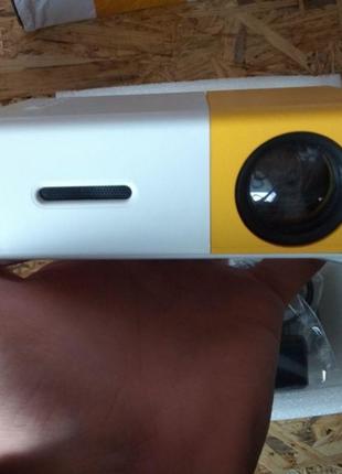 Мультимедийный проектор с динамиком портативный Led Projector ...