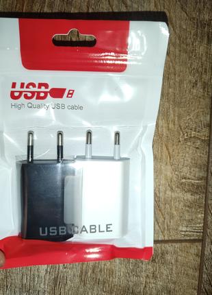 Зарядка USB зарядний пристрій 5W 1A 5v AC adapter