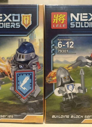Лего Nexo Soldiers комплект 2 шт.