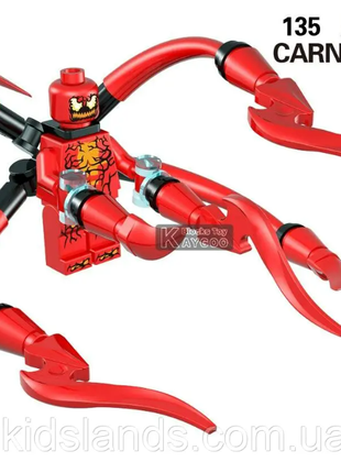 Фигурка Веном суперзлодей карнаж человечки для лего lego
