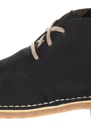 Мужские туфли дерби SeaVees 3 Eye Chukka Boot кожаные черные р...