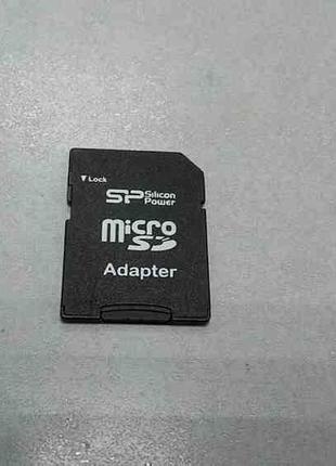 Карта флэш памяти Б/У MicroSD 8Gb + adapter