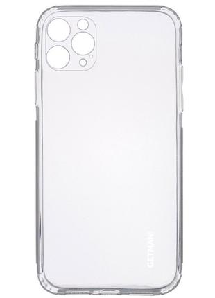 Силиконовый прозрачный чехол с заглушками для айфон iPhone 12 ...