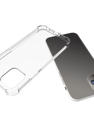 Противоударный силиконовый прозрачный чехол для айфон iPhone 1...