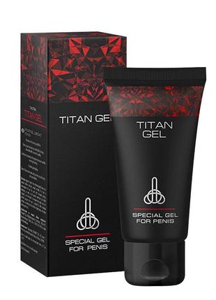 Крем титан гель для увеличения члена и потенции Titan Gel