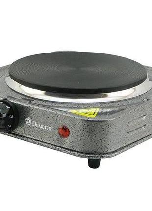 Электрическая плита Domotec 5821 1000Вт дисковая электропечь о...