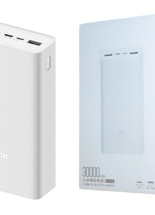 Мощная батарея повербанк Xiaomi Mi Power bank 3 30000 mAh