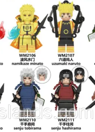 Фигурки человечки Naruto Наруто аниме для лего lego