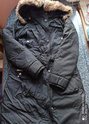Пуховое пальто/пуховик/зимняя куртка