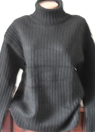Женский черный свитер размер 50-52