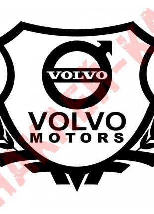 Виниловая наклейка на автомобиль - Volvo Motors Щит с логотипом