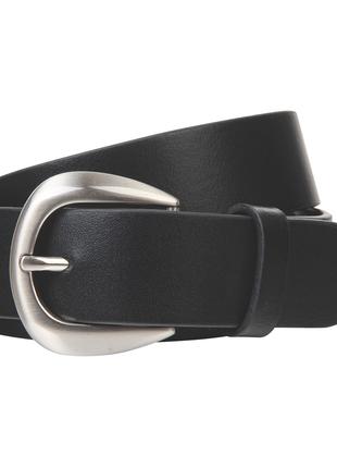 Ремінь жіночий шкіряний The art of belt 40132 чорний