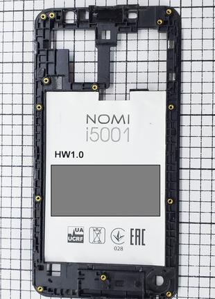 Корпус Nomi i5001 EVO M3 (рамка дисплея) для телефона Б/У!!! O...