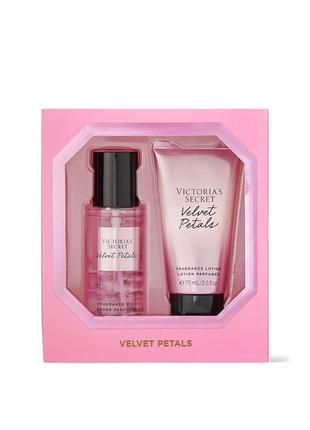 New!парфумований набір міні в коробці velvet petals victoria's...