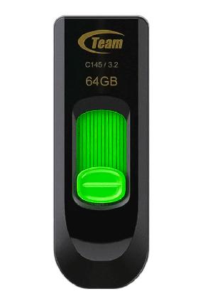 Флешка 64 Gb Team C145 USB 3.0 Green для хранения информации D...