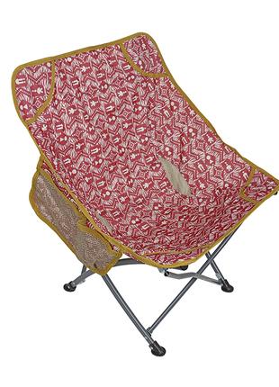 Раскладной стул Lesko S4570 60*38*70 см Red для дачи и сада DM_11