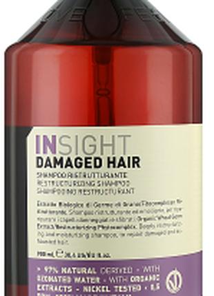 Шампунь відновлюючий для пошкодженого волосся Insight Restruct...