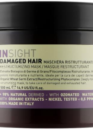Маска відновлююча для пошкодженого волосся Insight Damaged Hai...
