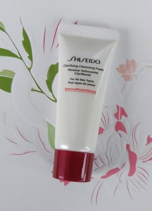 Активна очищуюча пінка shiseido