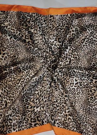 Платок леопардовый принт  jago 54х54