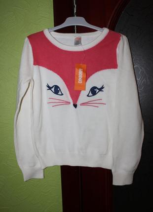 Новый свитер, кофта девочке 10-12 лет от gymboree, сша