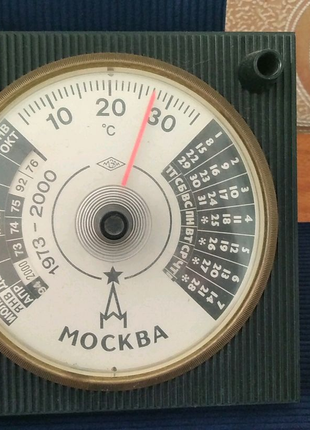Термометр календарь Москва СССР