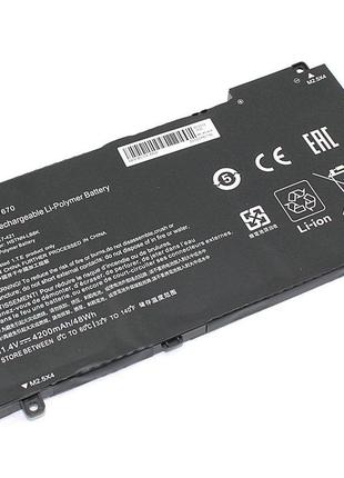 Аккумулятор для ноутбука HP RU03XL x360 440 G1 11.4V Black 420...