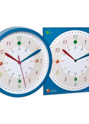 Настінний годинник TFA "TICK&TACK;" з навчальним годинником (6...