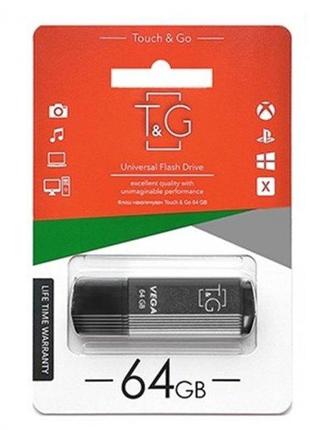 Флеш накопичувач USB T&G; Vega 64GB флешка