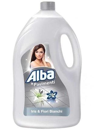 Средство для мытья полов Alba Iris & Fiori Bianchi 4л