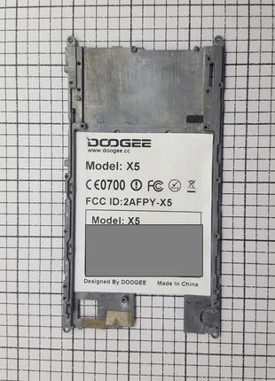 Корпус Doogee X5 / X5 Pro (средняя часть) для телефона