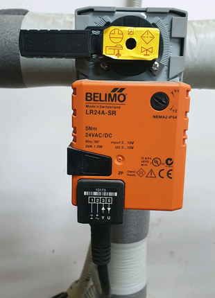Электропривод Belimo LR24A-SR, усилие 5Нм, питание 24Вт