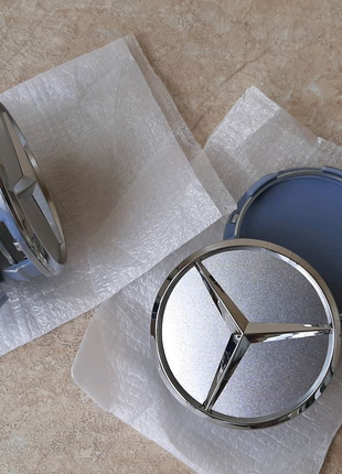 Ковпачки в диски Mercedes 60 мм
