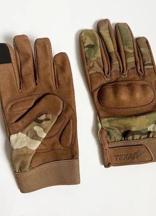 Перчатки / рукавички Texar combat gloves - мультикам