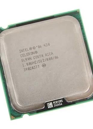 Процессор Intel Celeron 430 1,80GHz model sl9xn costa rica интел