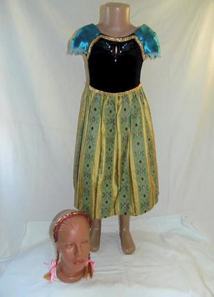 Карнавальное весеннее платье анны на 5-6 лет