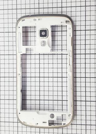 Корпус Samsung S7562 Galaxy S Duos (средняя часть) серый Original